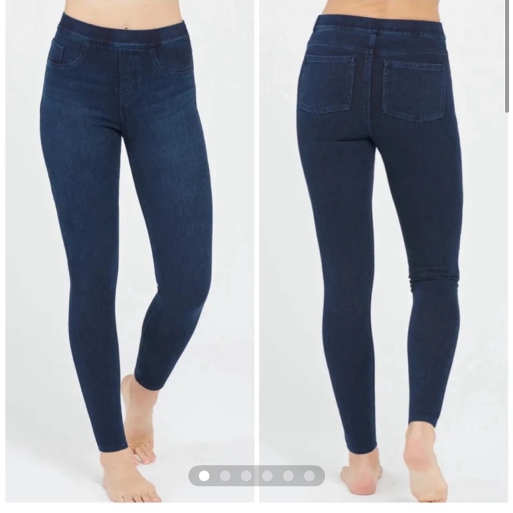 50%offw❤️ SPANX Jean-ish Ankle Leggings in Twilight Rinse 34x28 XL 160